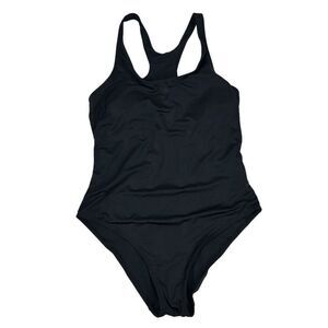 Crane Women's Racerback One-Piece Full Coverage Swimsuit size Large